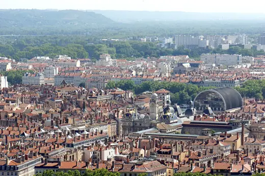 Photo 6: Detail · View of Lyon from the basilica of Notre-Dame de Fourvière