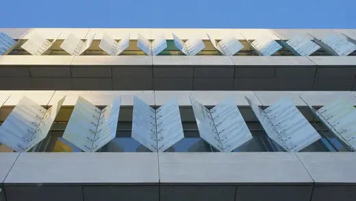 Photo 3: Detail · Detail of the facade of Ørestad Gymnasium in Copenhagen, Denmark