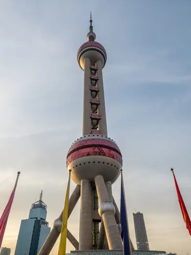 Photo 4: Exterior · Oriental Pearl Tower in Shanghai