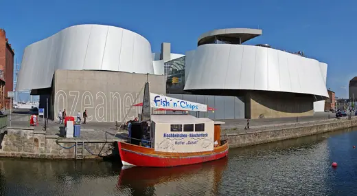 Photo 3: Exterior · The Ozeaneum in Stralsund, Mecklenburg-Vorpommern