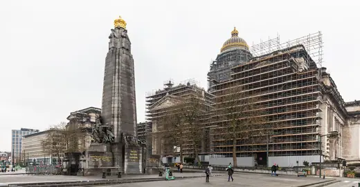 Photo 2: Exterior · Infantry Memorial and Justice Palace, Brussels, Belgium