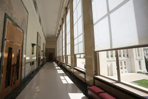 Photo 5: Interior · Corridor in the main building of the UN's Palace of Nations, Geneva (Switzerland)