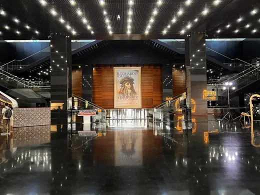 Photo 4: Interior · Inside the Palace of Peace and Reconciliation in Astana