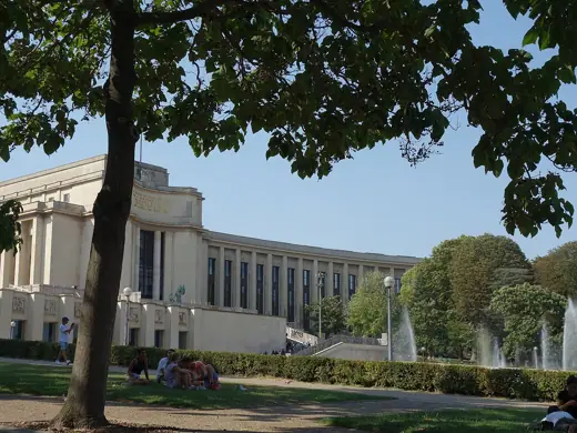 Photo 1: Exterior · Palais de Chaillot from the Jardins du Trocadéro in Paris, France