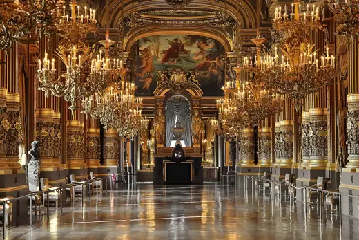 Photo 4: Interior · Opera House of Paris, the Palais Garnier's grand salon