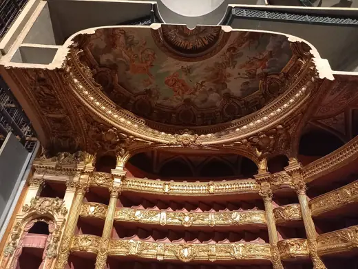 Photo 10: Model · Détail de la maquette de l'Opéra Garnier exposée au musée d'Orsay
