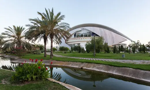 Photo 3: Exterior · Arts Palace Queen Sophie, City of Arts and Sciences, Valencia, Spain