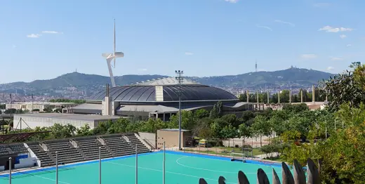 Photo 6: Detail · The Palau Sant Jordi , an indoor sporting arena and multi-purpose installation in Barcelona