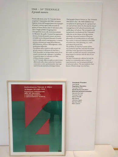 Photo 2: Exterior · XIV Triennale di Milano poster and description at the Triennale di Milano museum