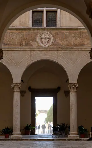 Photo 2: Exterior · Palazzo Piccolomini in Pienza, Italy