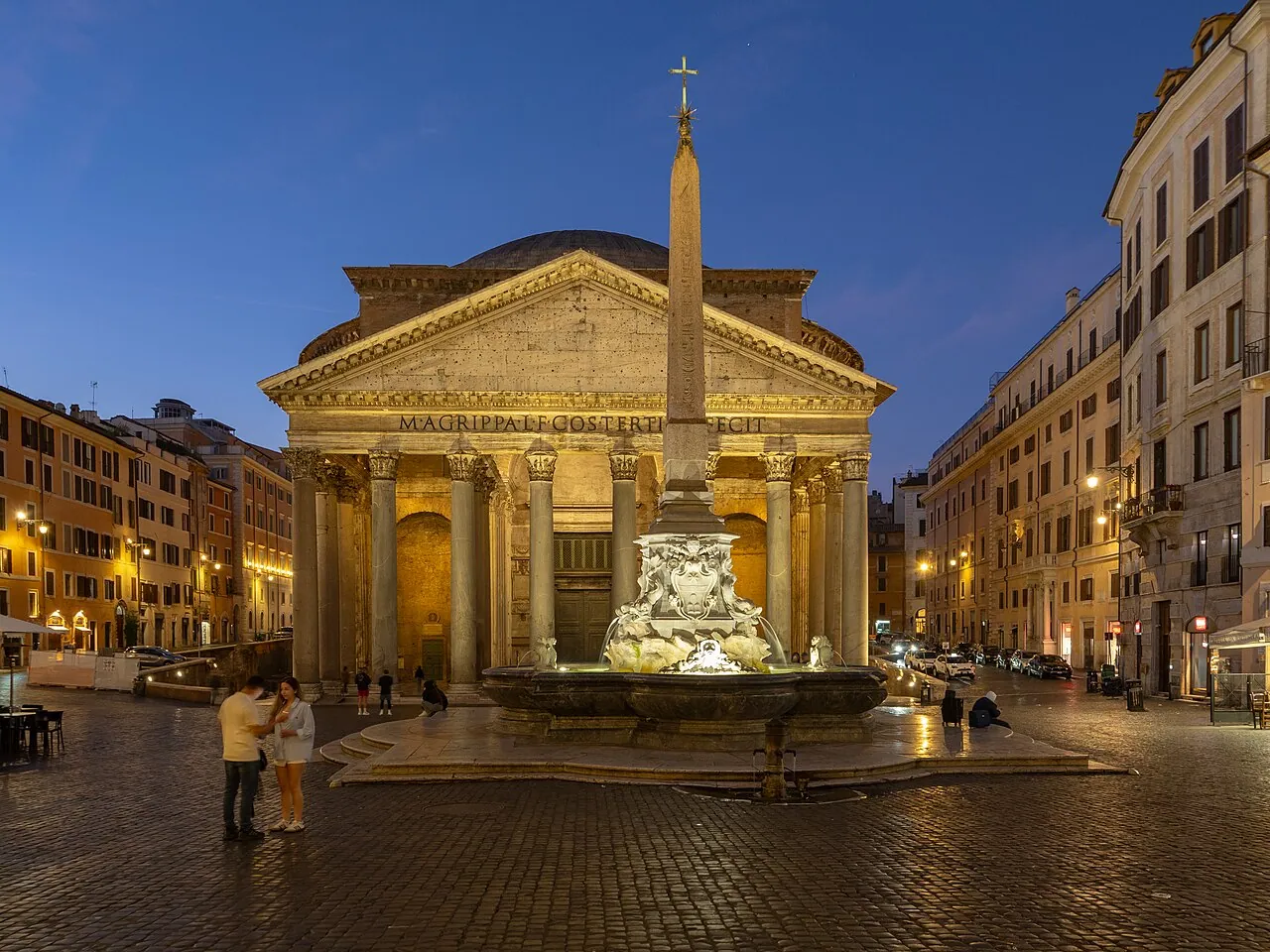 Pantheon: Context · Pantheon This picture was uploaded via web-app "Wiki Loves Monuments Italia" 