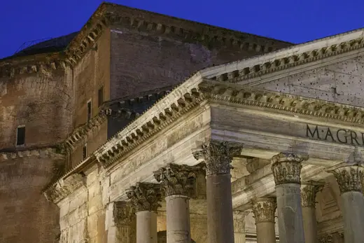 Photo 2: Exterior · Portico of the Pantheon in Rome