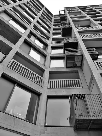 Photo 3: Exterior · Park Hill Flats - a corner