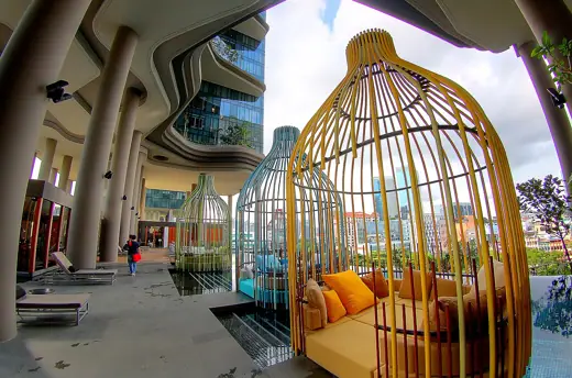Photo 6: Detail · Swimming pool of Parkroyal on Pickering, Singapore