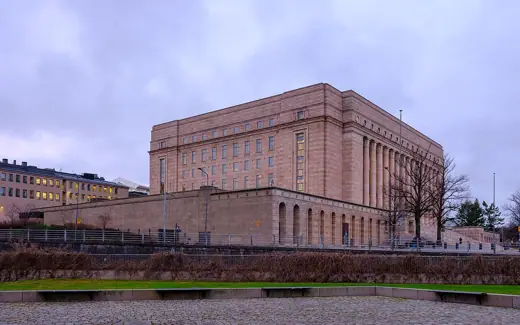 Photo 2: Exterior · Parliament House in Helsinki, Finland