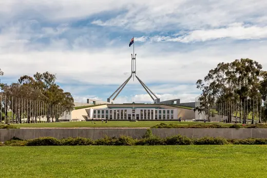Photo 3: Exterior · Parliament House , Canberra , Australian Capital Territory , Australia