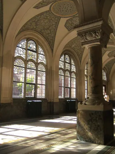 Photo 5: Interior · Peace Palace's hall in Den Haag at European Heritage Open Days