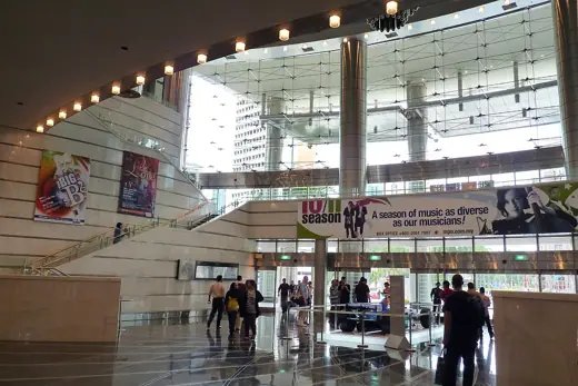 Photo 4: Interior · Rear of the lobby of Dewan Filharmonik Petronas in Feb 2011