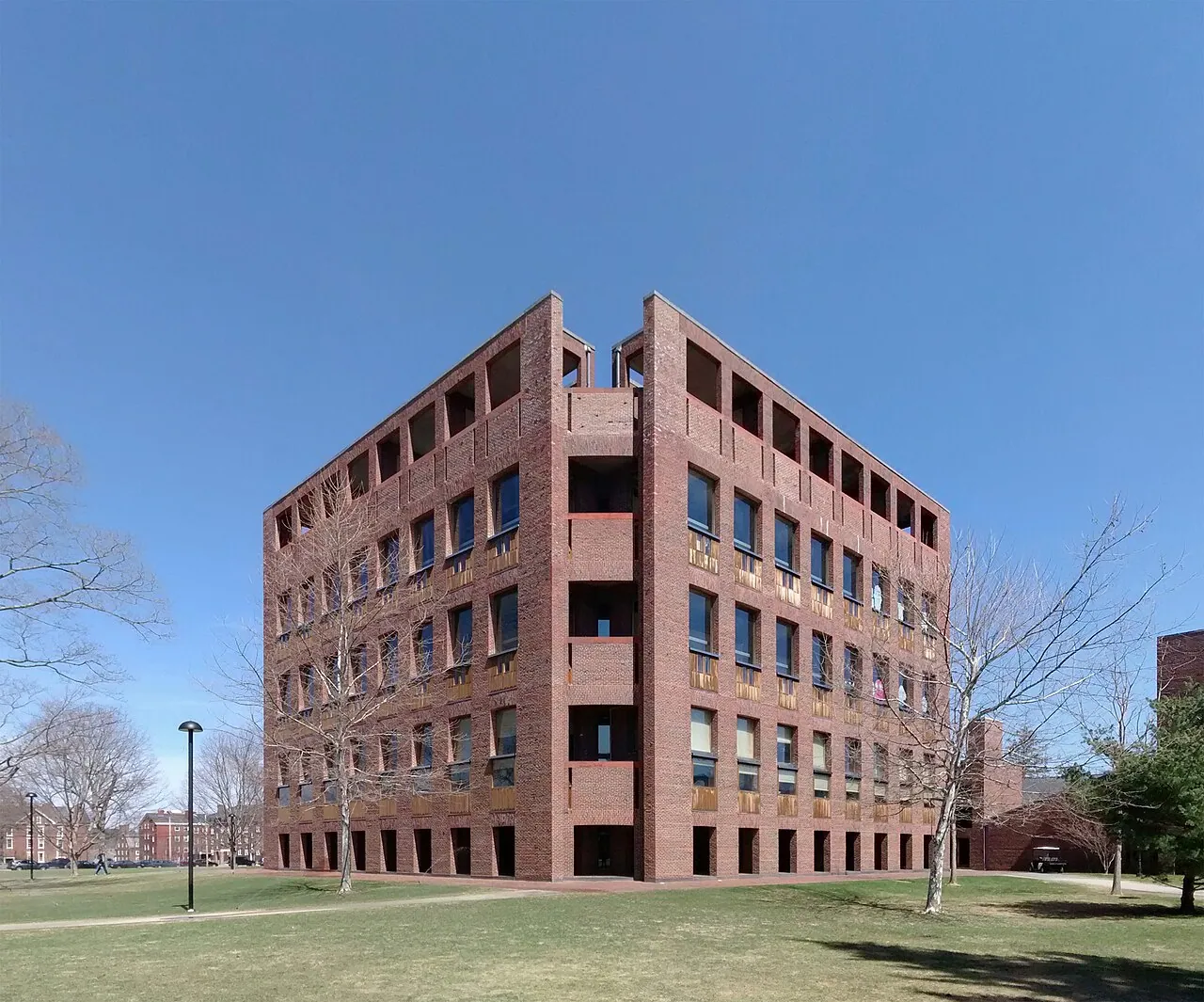 Phillips Exeter Academy Library: Exterior · Phillips Exeter Academy Library, Louis Kahn, Exeter, New Hampshire, Apr