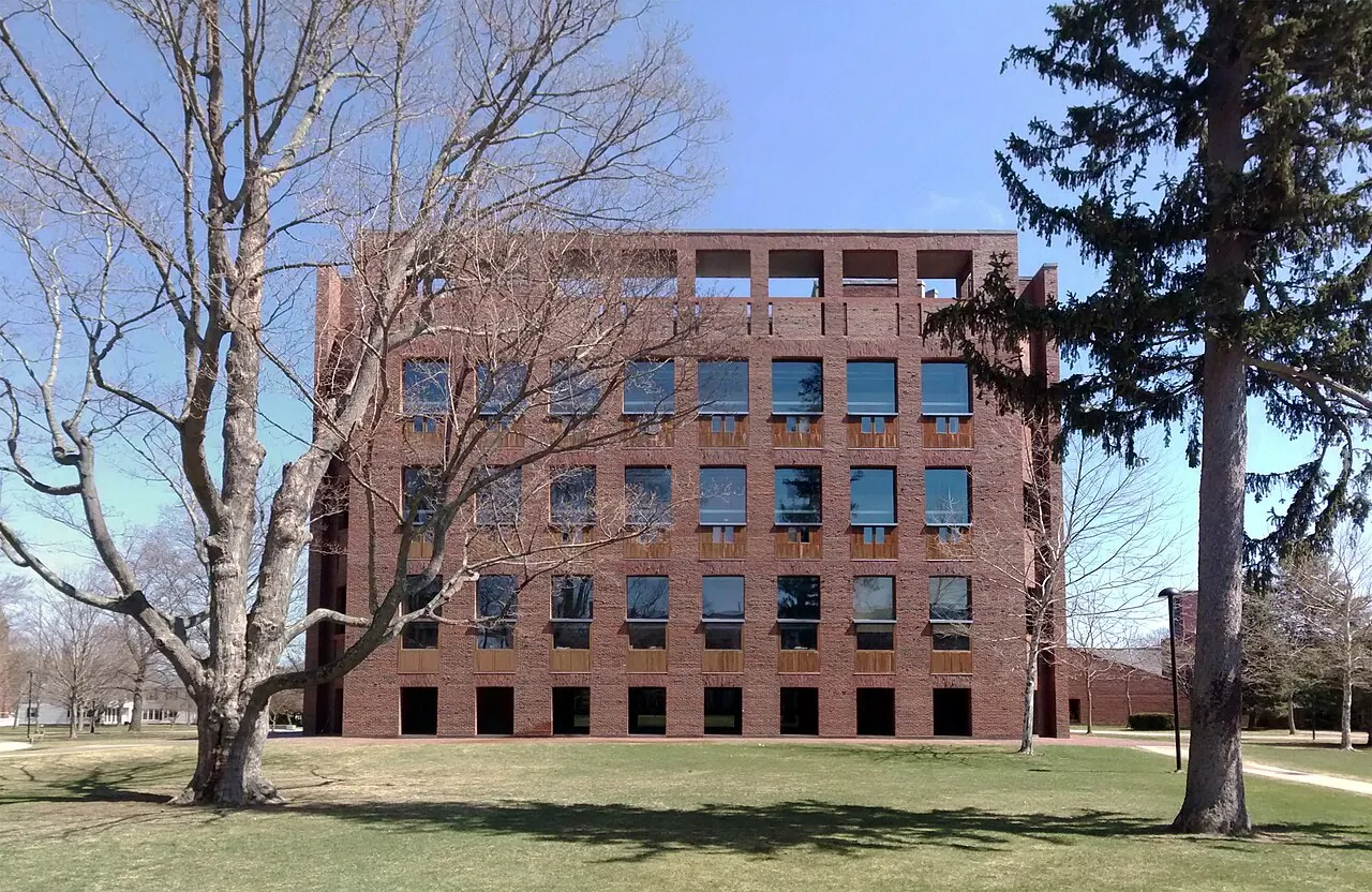 Phillips Exeter Academy Library: Exterior · Phillips Exeter Academy Library, Louis Kahn, Exeter, New Hampshire, Apr
