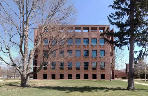Photo 2: Exterior · Phillips Exeter Academy Library, Louis Kahn, Exeter, New Hampshire, Apr