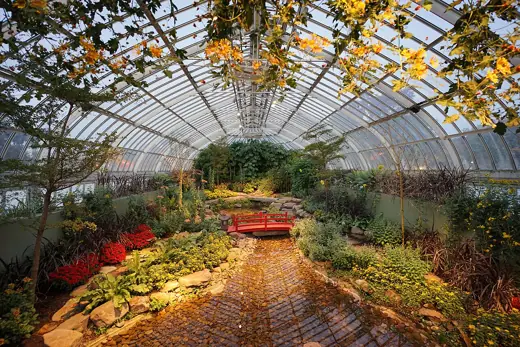Photo 3: Interior · The East Room of the Phipps Conservatory