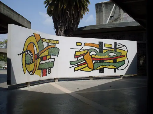 Photo 6: Context · Bimural de Fernand Léger, 1954