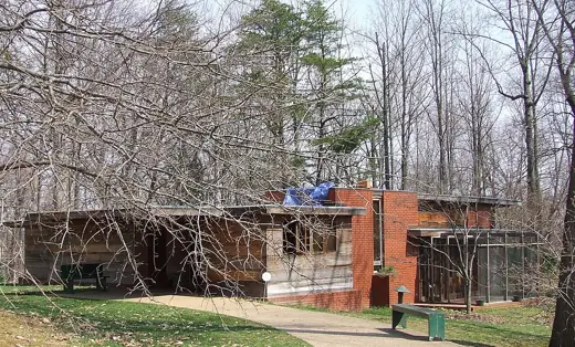Photo 2: Exterior · Front exterior of Pope-Leighey House
