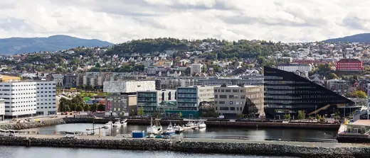 Photo 3: Exterior · View of Trondheim, Norway