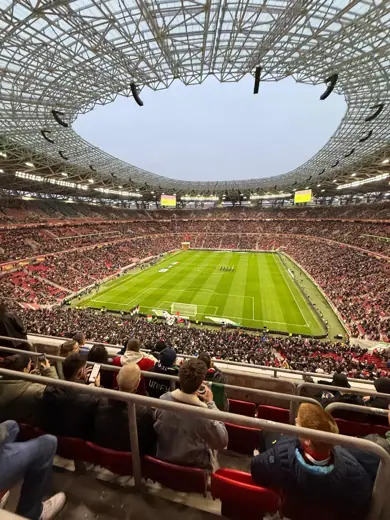 Photo 4: Interior · A picture taking inside the Puskas stadium, Budapest, Hungary vs Greece 2026