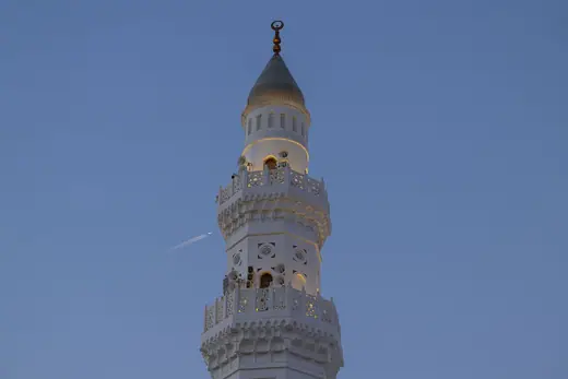 Photo 3: Exterior · A Minaret of Quba Mosque in Madinah, Saudi Arabia (2025)