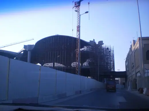 Photo 5: Interior · The new arrivals/depatures hall under construction at Queen Alia International Airport