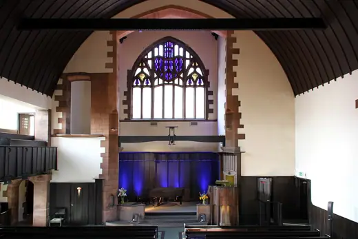 Photo 6: Interior · Designed by Charles Rennie Mackintosh between 1897 and 1899