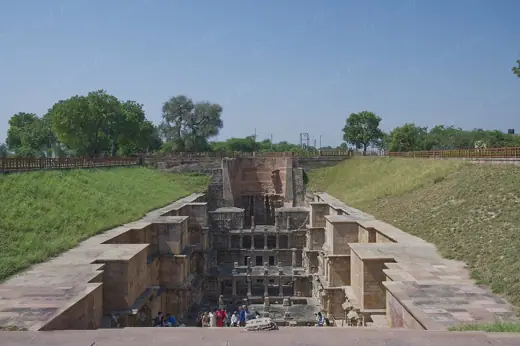 Photo 3: Exterior · Inverted temple like structure of Rani ki Vav