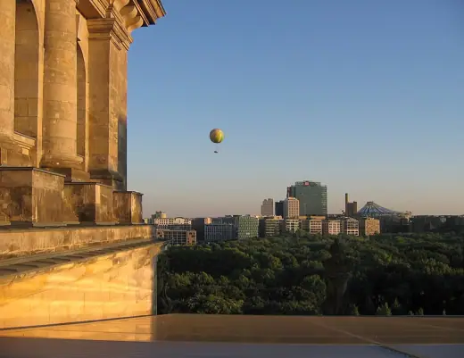 Photo 5: Exterior · View south from the roof of the Reichstag towards Potsdamer Platz