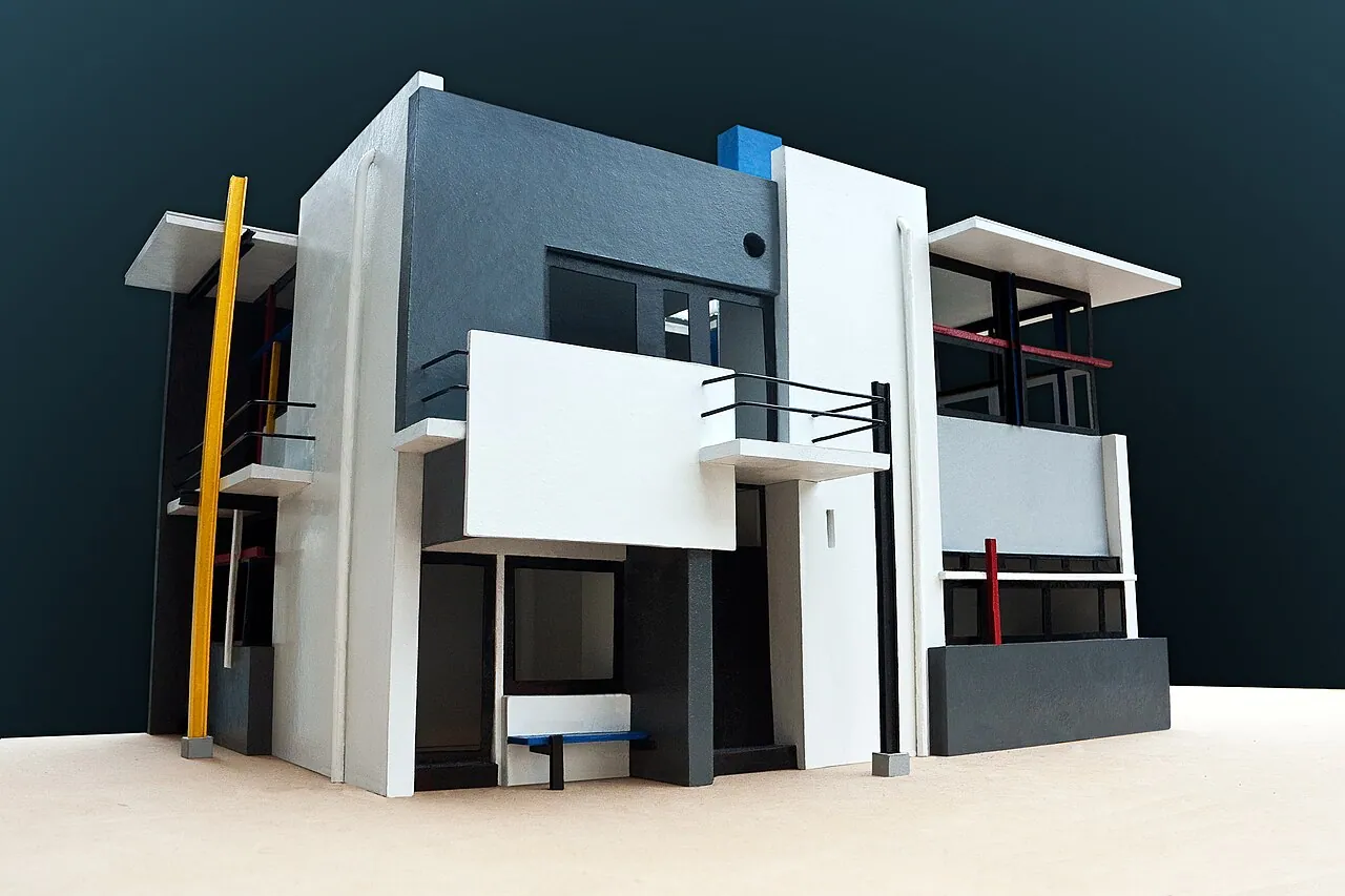 Rietveld Schröder House: Drawing · Gerrit Rietveld, Maison Schröder, Maquette