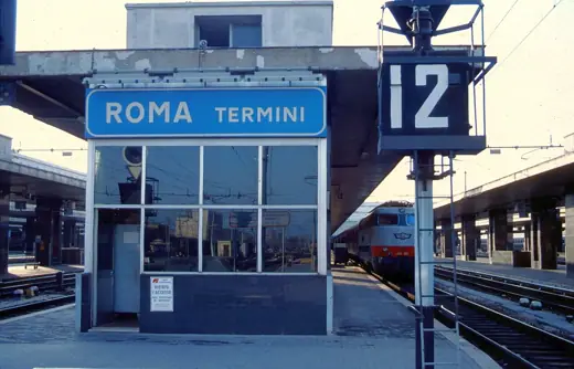 Photo 2: Exterior · Roma Termini is a terminus station and has 32 tracks