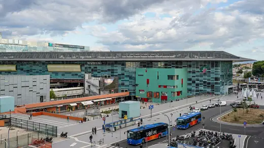 Photo 4: Context · Roma Tiburtina Station, view from northwest, Rome, Italy