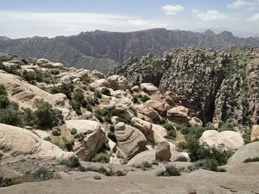 Photo 5: Context · Landscape of Dana Biosphere Reserve , Jordan