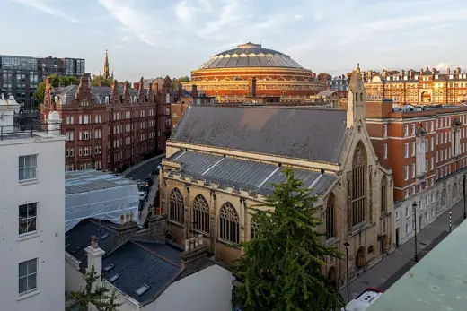 Photo 3: Interior · Royal Albert Hall and Holy Trinity Church from Blackett Laboratory, London