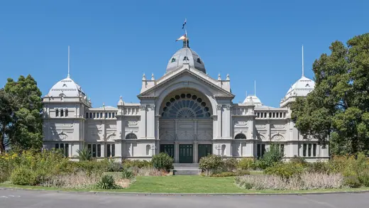 Photo 3: Exterior · A west view of Royal Exhibition Building, Melbourne