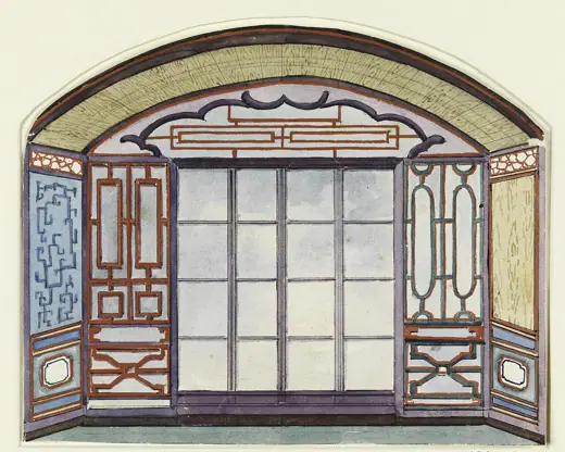 Photo 7: Drawing · Design for the Royal Pavilion, Brighton