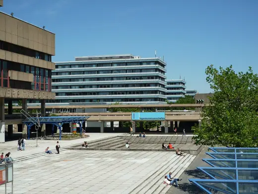 Photo 5: Detail · Die Ingenieurwissenschaftsgebäude der Ruhr-Universität Bochum