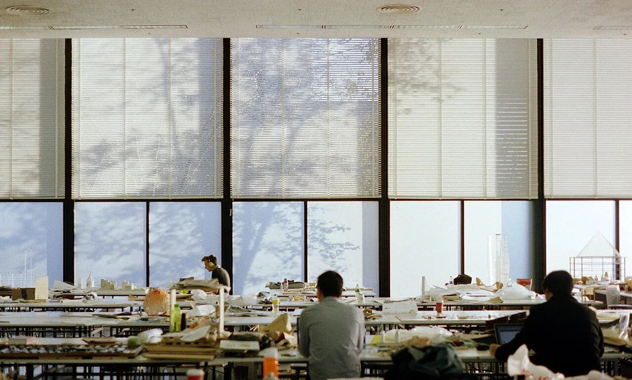S. R. Crown Hall: Interior · SR Crown Hall, IIT, Mies van der Rohe, 1957