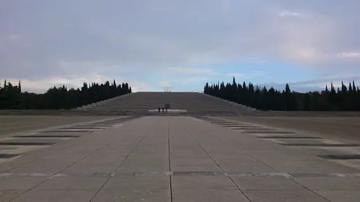 Photo 2: Exterior · Redipuglia (Italy) military memorial of World War I