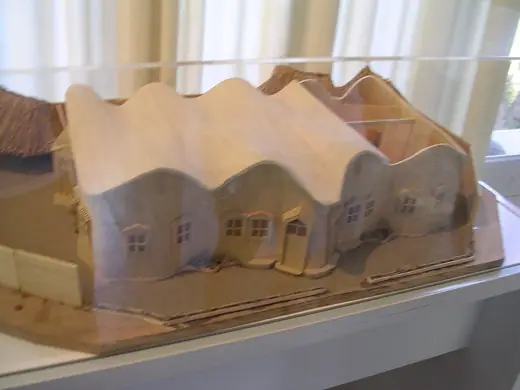 Photo 8: Model · Scale model of the "Schools building" of the Sagrada Família