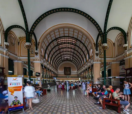 Photo 5: Interior · Central Post Office, Ho Chi Minh City, Vietnam