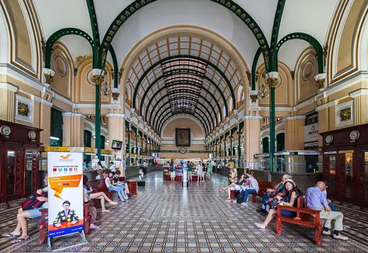 Photo 6: Interior · Central Post Office, Ho Chi Minh City, Vietnam