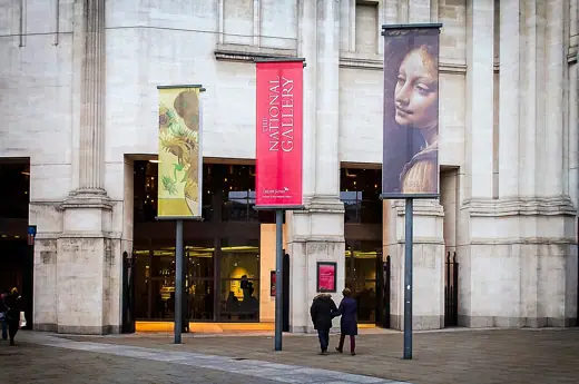 Photo 3: Exterior · The entrance to the Sainsbury Wing of the National Gallery