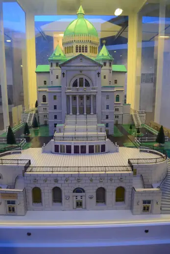 Photo 7: Model · An elaborate model of the Oratoire of St